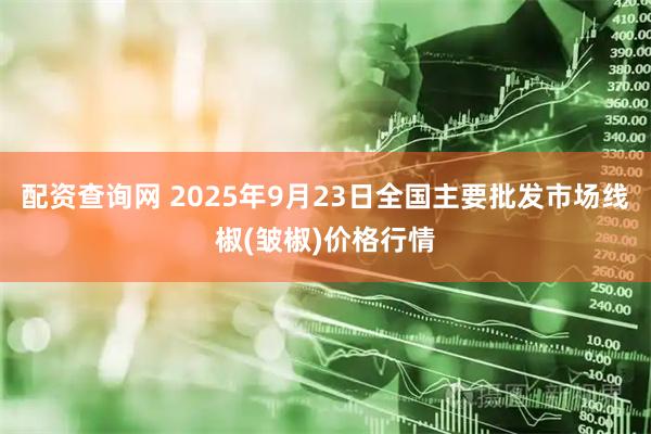 配资查询网 2025年9月23日全国主要批发市场线椒(皱椒)价格行情